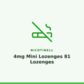 Nicotinell 4mg Mini Lozenges 81 Lozenges