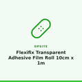 Opsite Flexifix Transparent Adhesive Film Roll 10cm x 1m 1 Pack