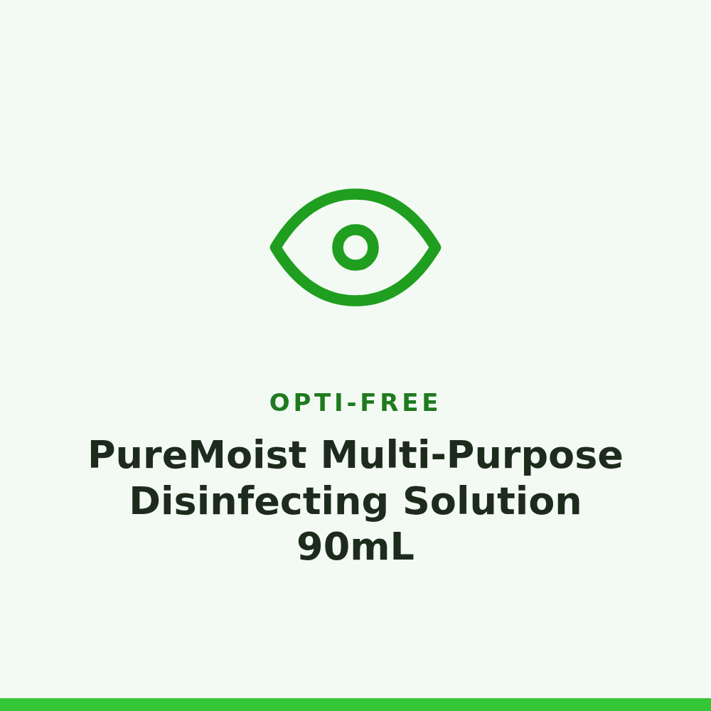 Opti-Free PureMoist Multi-Purpose Disinfecting Solution 90mL
