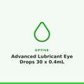 Optive Advanced Lubricant Eye Drops 30 x 0.4mL