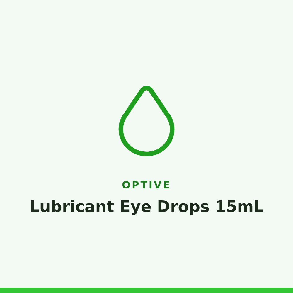 Optive Lubricant Eye Drops 15mL
