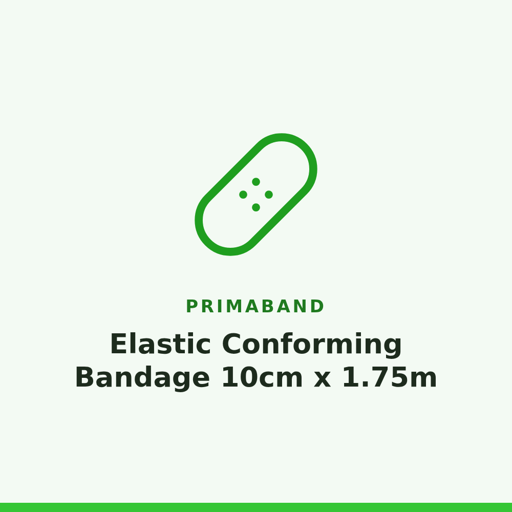 Primaband Elastic Conforming Bandage 10cm x 1.75m