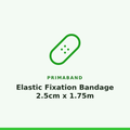 Primaband Elastic Fixation Bandage 2.5cm x 1.75m