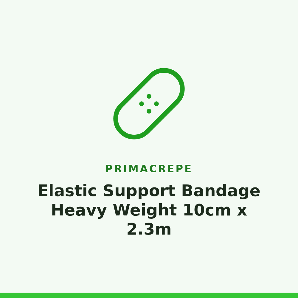 Primacrepe Elastic Support Bandage Heavy Weight 10cm x 2.3m