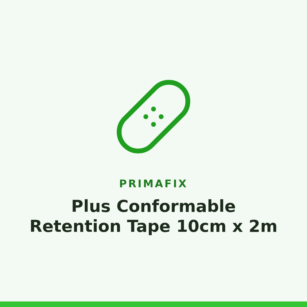 Primafix Plus Conformable Retention Tape 10cm x 2m