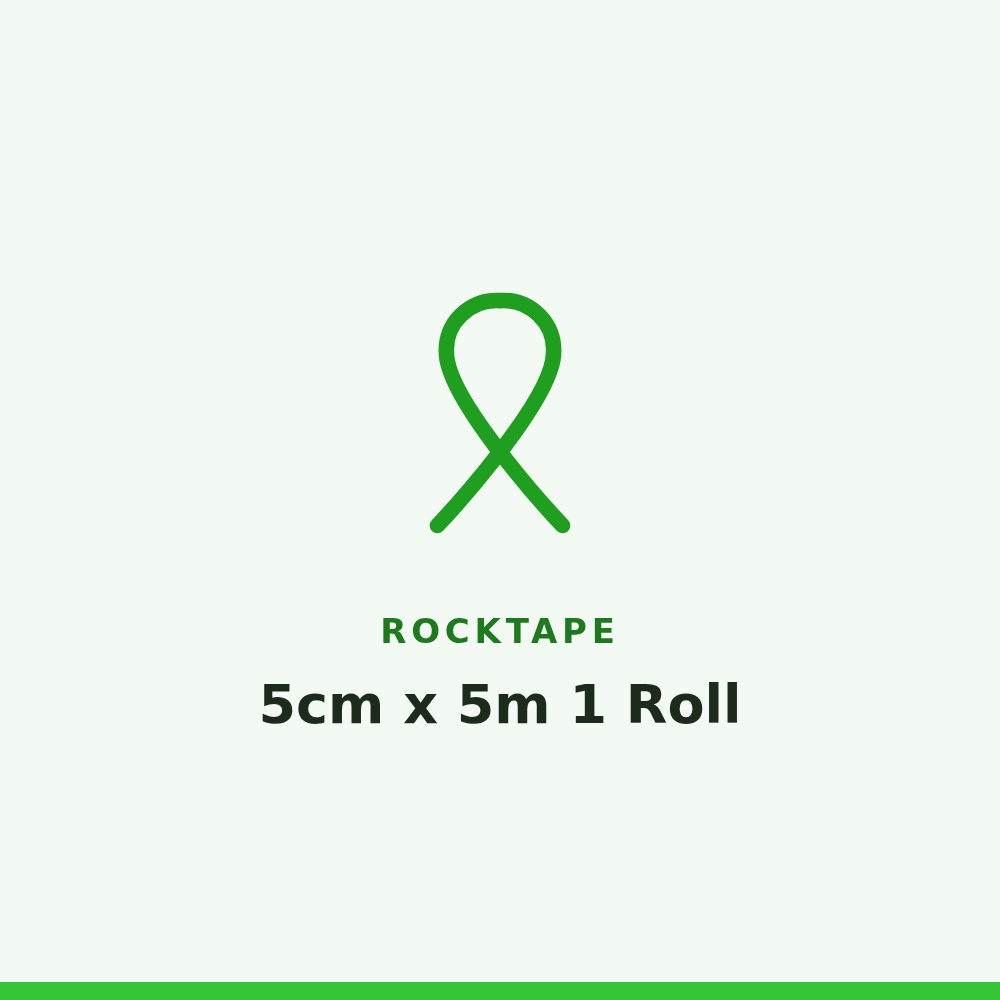 Rocktape 5cm x 5m 1 Roll