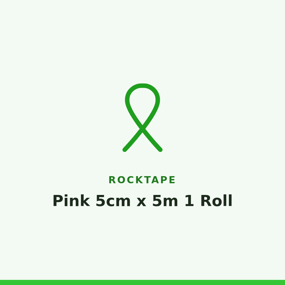 Rocktape Pink 5cm x 5m 1 Roll