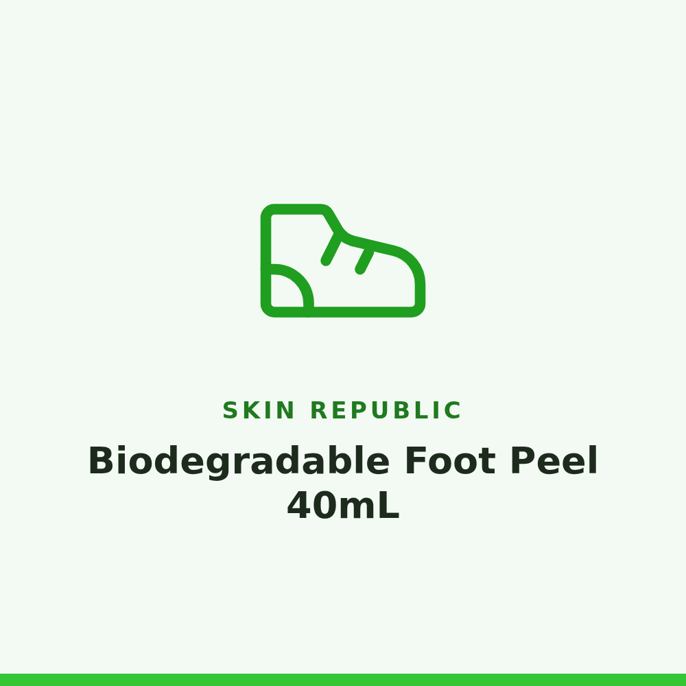 Skin Republic Biodegradable Foot Peel 40mL
