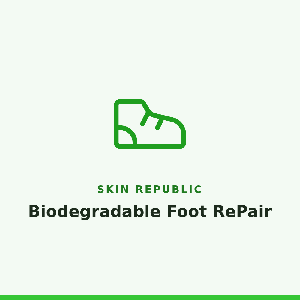 Skin Republic Biodegradable Foot RePair 1 Pair