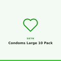 Skyn Condoms Large 10 Pack