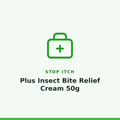 Stop Itch Plus Insect Bite Relief Cream 50g