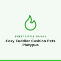 Sweet Little Things Cosy Cuddler Cushion Pets Platypus