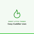 Sweet Little Things Cosy Cuddler Lion