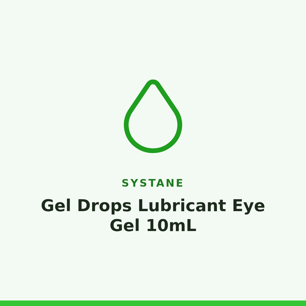 Systane Gel Drops Lubricant Eye Gel 10mL