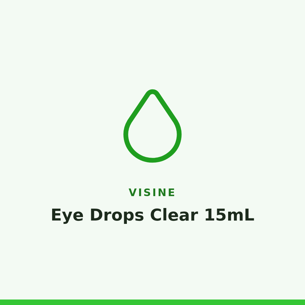 Visine Eye Drops Clear 15mL