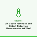 Welcare 2in1 Each Forehead and Object Detection Thermometer WFT200